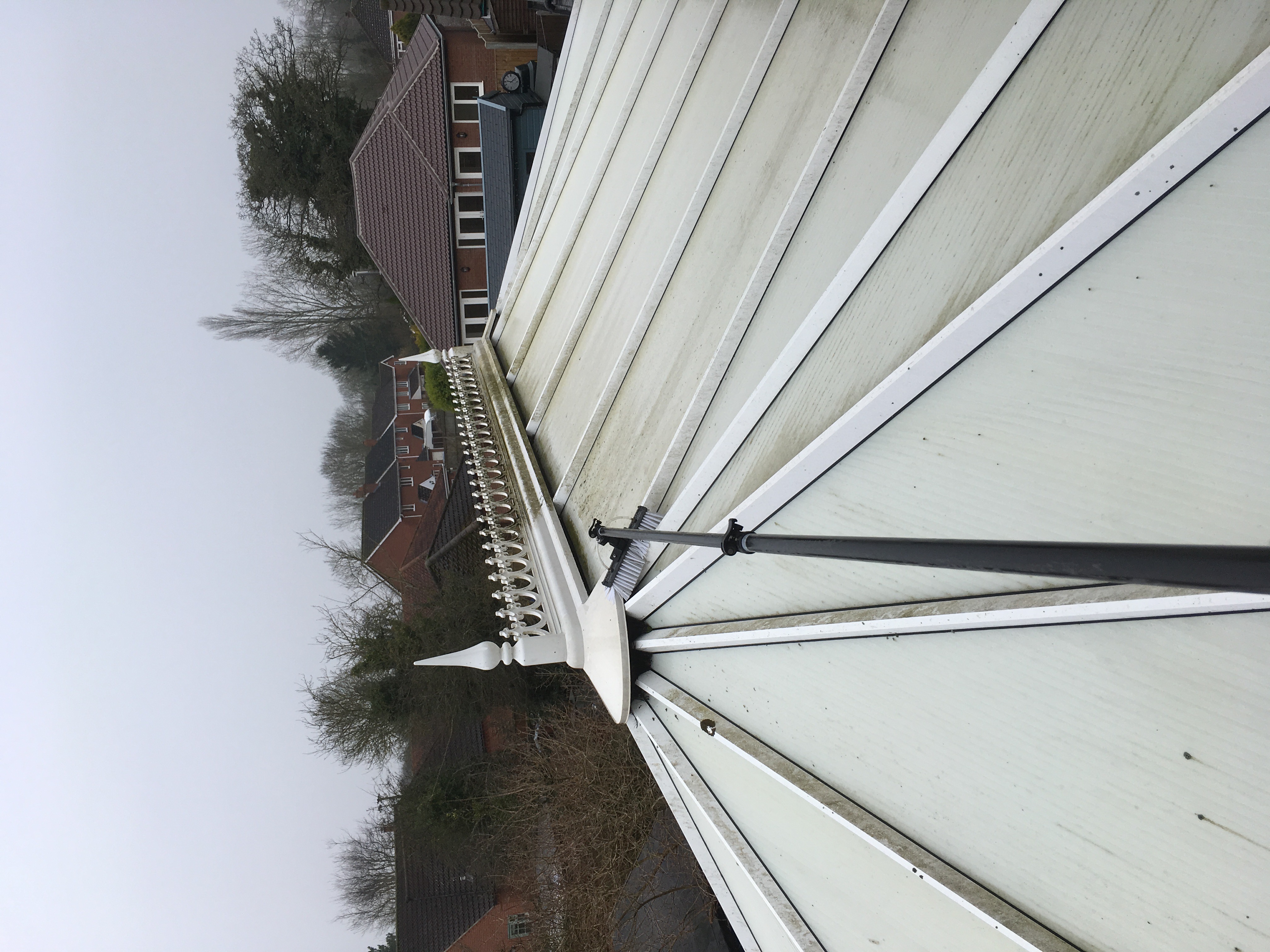 Conservatory Roof Before Cleaning