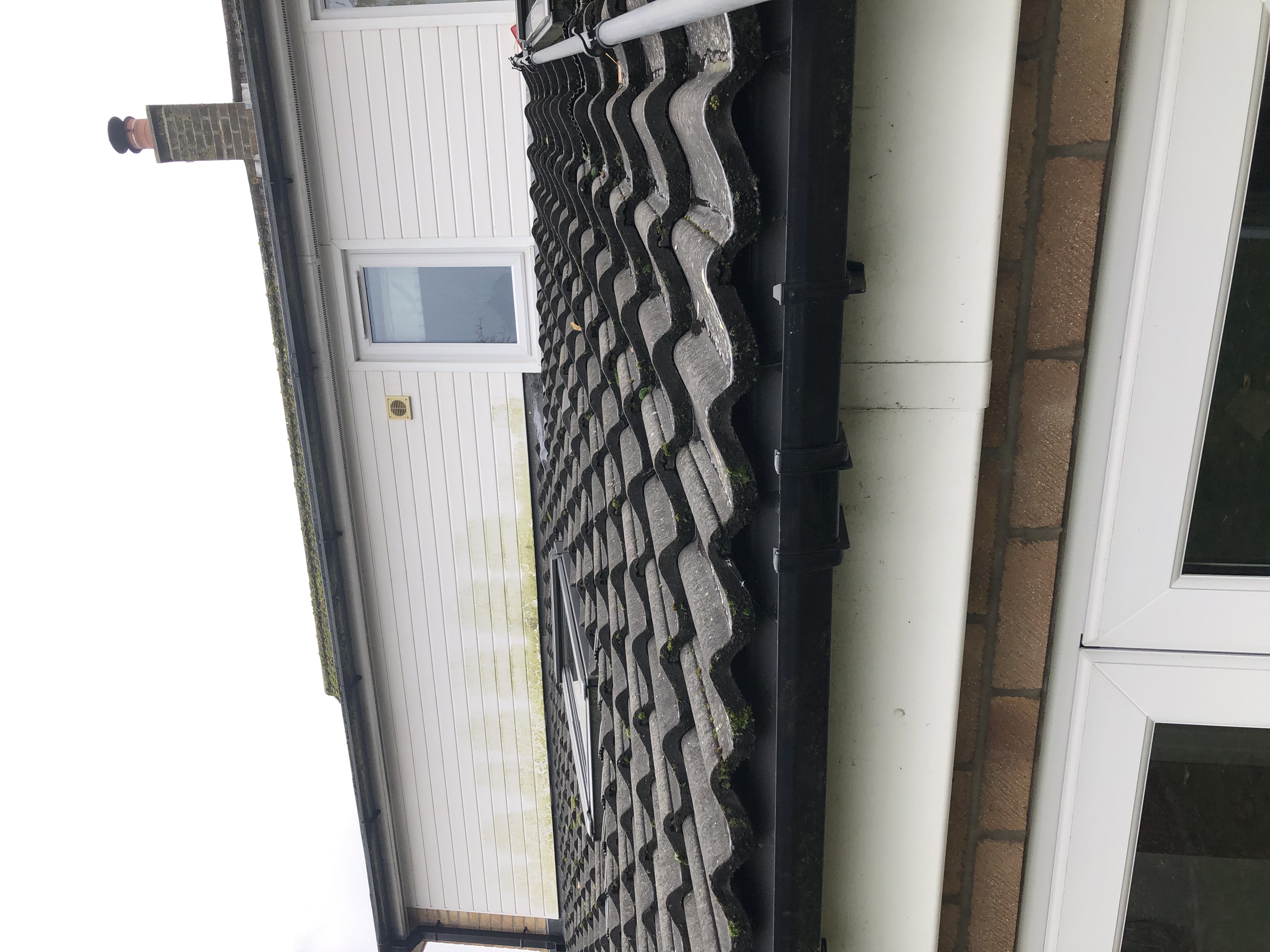 Cladding Before Cleaning